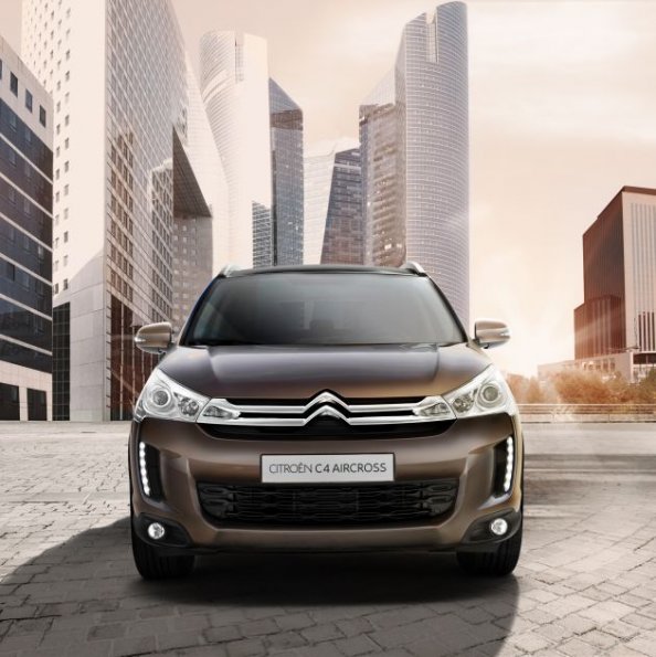 Die Frontpartie des Citroen C4 AirCross