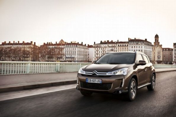 Frontansicht des Citroen C4 AirCross