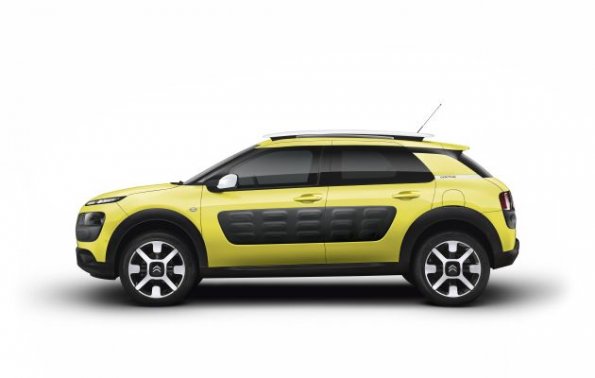 Der Citroen C4 Cactus im Profil 