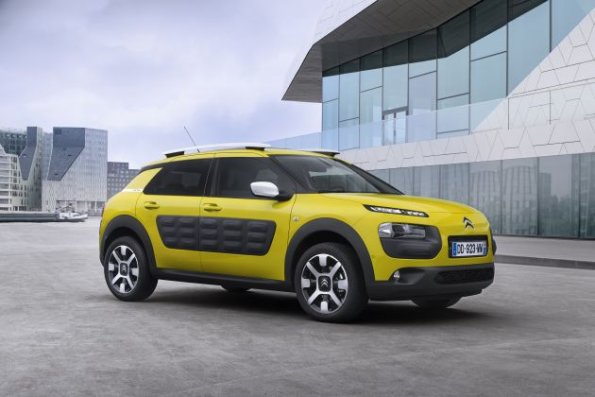 Seitenpartie des Citroen C4 Cactus