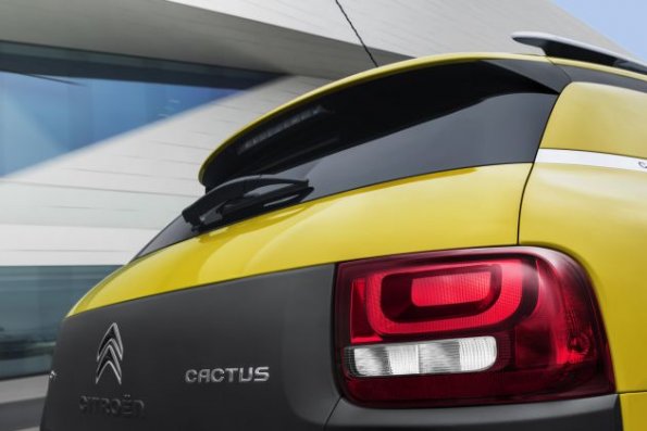 Die Heckpartie des Citroen C4 Cactus