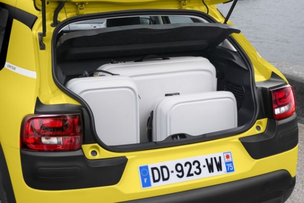 Der Laderaum im Citroen C4 Cactus