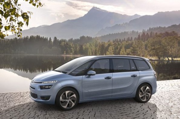 Seitenansicht des Citroen C4 Grand Picasso