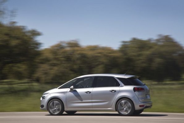 Die Silhouette des Citroen C4 Picasso