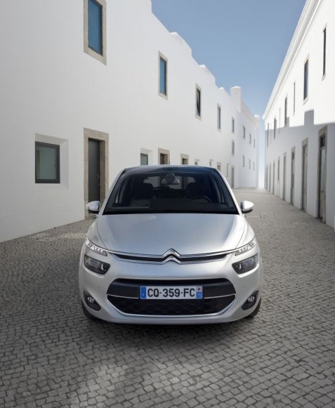 Doe Fahrzeugfront des Citroen C4 Picasso