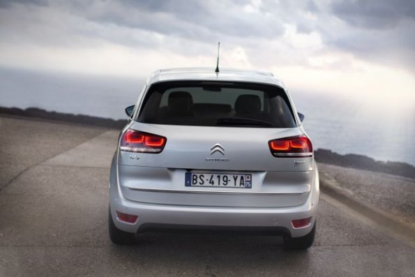 Das Heck des Citroen C4 Picasso