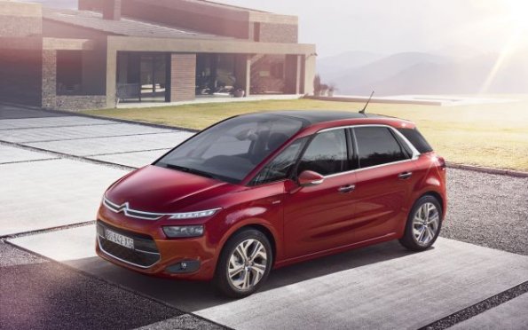 Front- und Seitenansicht des Citroen C4 Picasso