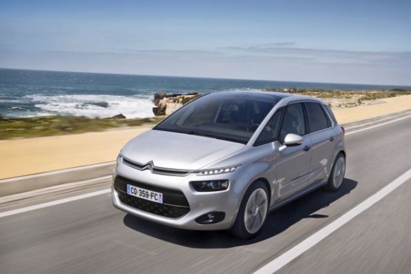 Die Frontpartie am Citroen C4 Picasso