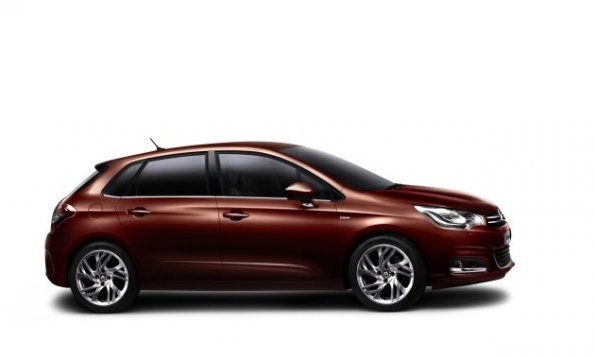 Die Silhouette des Citroen C4