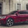 <p>Die Seitenansicht des Citroen Concept Car DS Wild Rubis</p>