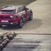 <p>Ein Blick auf das Fahrzeugheck des Citroen Concept Car DS Wild Rubis</p>