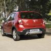 Heckansicht des Dacia Sandero Stepway