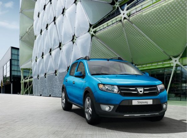 Die Frontpartie des Dacia Sandero