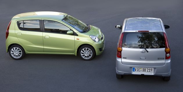 Daihatsu Cuore:
Daihatsu Cuore