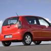 <p>Heck- und Seitenansicht am Daihatsu Sirion</p>