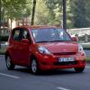 <p>Die Fahrzeugfront am Daihatsu Sirion</p>