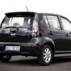 <p>Das Fahrzeugheck am Daihatsu Sirion</p>