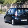 <p>Die Heckpartie des Daihatsu Sirion</p>