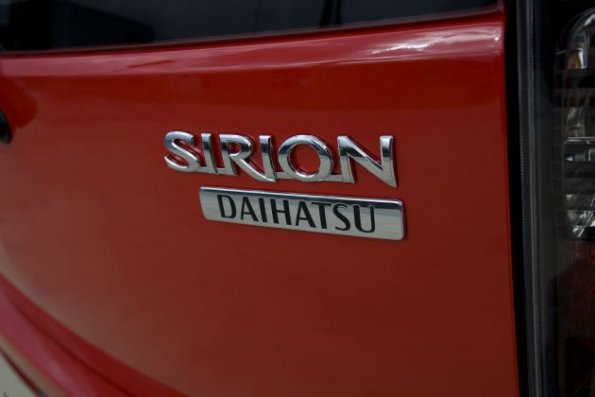 Detailaufnahme am Daihatsu Sirion