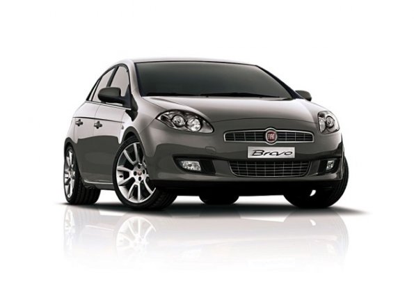 Die Frontpartie des Fiat Bravo