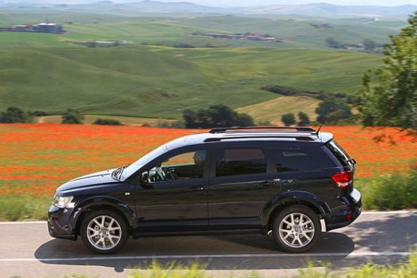 Die Silhouette des Fiat Freemont