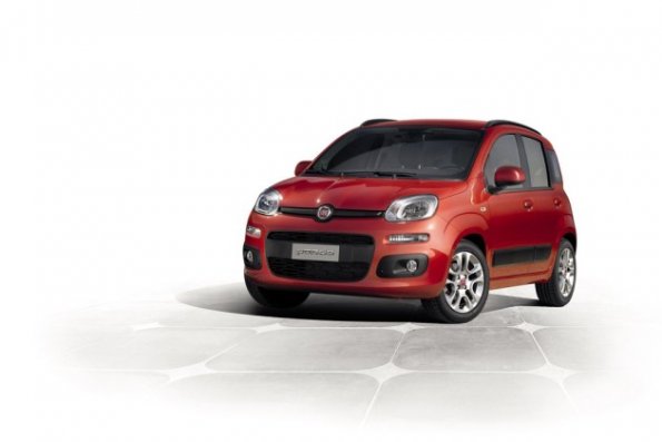 Frontansicht des neuen Fiat Panda