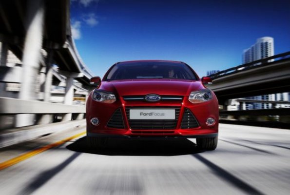 Die Frontansicht des Ford Focus