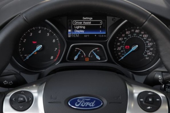 Die Instrumente im Ford Focus