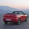 Die Heckpartie des neuen Golf Cabrio