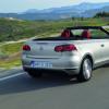 Die Heckansicht des Golf Cabriolet