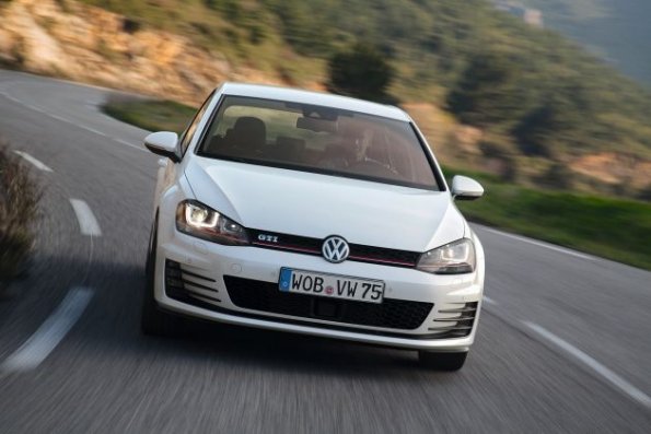 Das Gesicht des Golf GTI