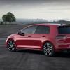 <p>Die Heck- und Seitenansicht des Golf VII GTD</p>