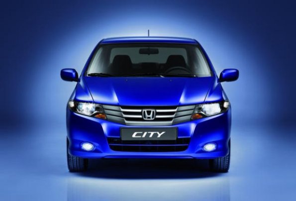 Das Gesicht des Honda City 