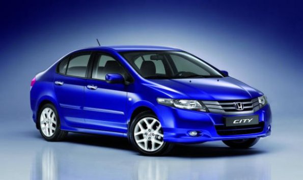 Frontpartie des Honda City 