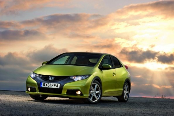 Die Frontpartie des neuen Honda Civic