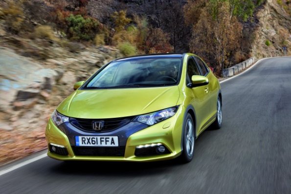 Frontansicht des Honda Civic