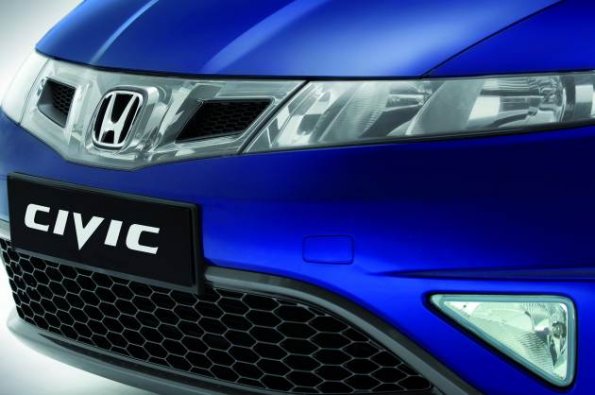 Detailaufnahme am Honda Civic