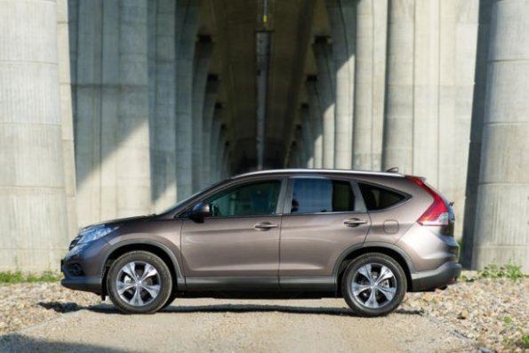 Die Silhouette des Honda CR-V