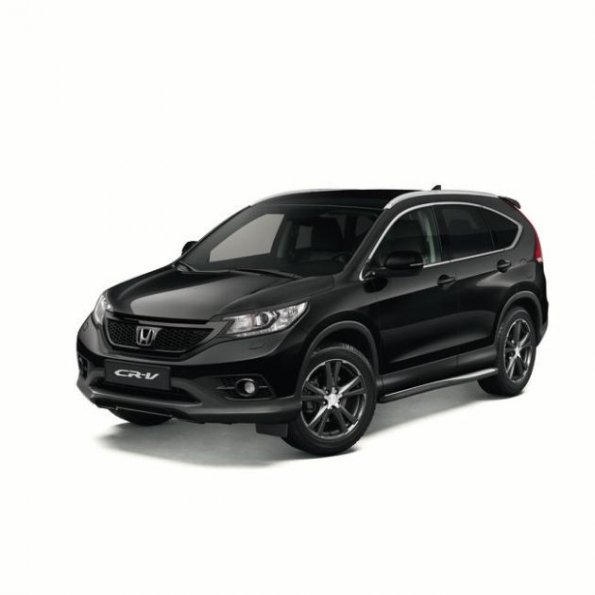 Die Frontperspektive des Honda CR-V Black Edition 