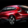 <p>Die Heckpartie des Honda CR-V</p>