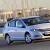 Front- / Seitenansicht des Honda Insight