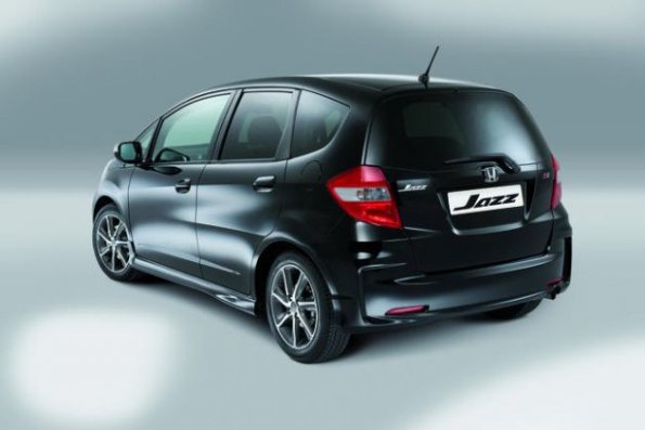 Heckpartie des Honda Jazz 