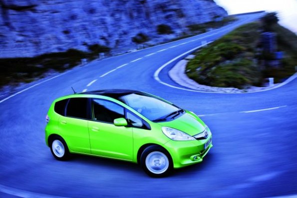 Der Honda Jazz Hybrid im Profil