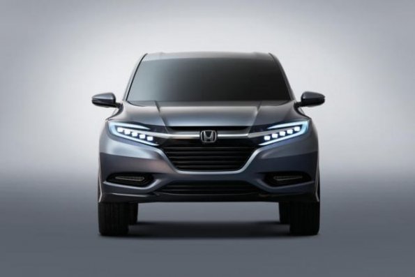 Die Front des Honda SUV Concept