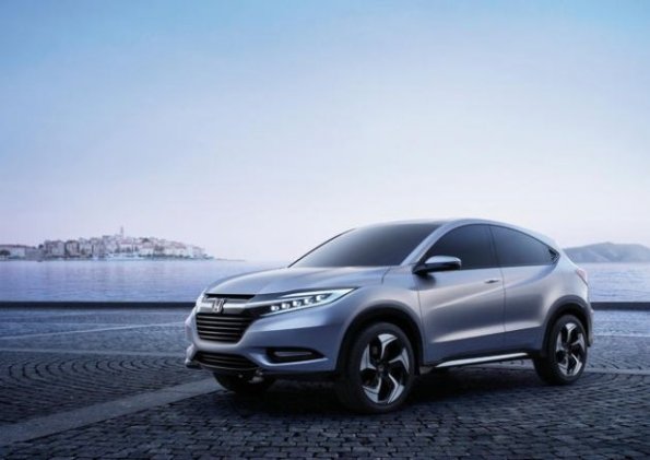 Front- und Seitenansicht des Honda SUV Concept