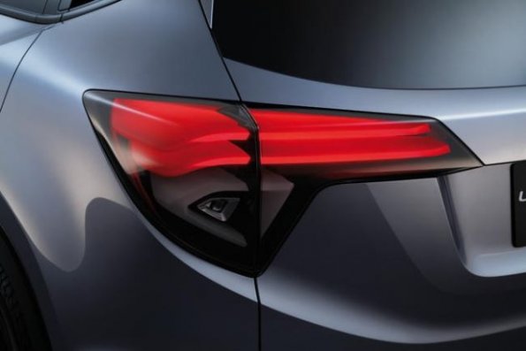 Die Heckleuchte am Honda SUV Concept