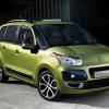 Frontansicht des Citroen C3 Picasso: bulliger Ausdruck 