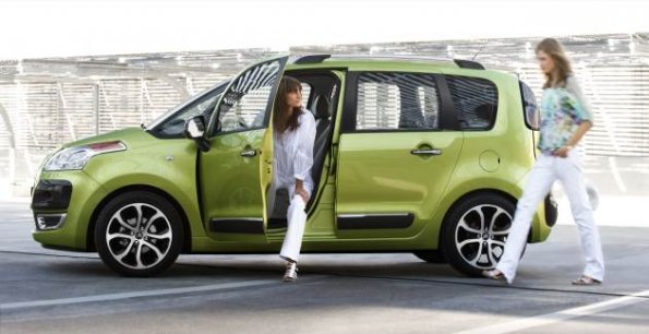 Seitenansicht des Citroen C3 Picasso