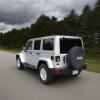 Jeep Wrangler Unlimited with 2.8L CRD engine and body-color hard top (outside North America).