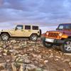 Frontansicht des Jeep Wrangler